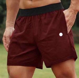 2024new hooters shorts Uomo Yoga Sport Outdoor Fitness Quick Dry Lululemens Tinta unita Casual Running Quarter Pant Best Fashion3wf1
