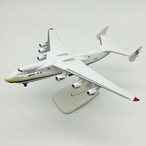 Modèle d'avion Antonov An-225 «Mriya» en alliage métallique moulé sous pression, 20CM, réplique à l'échelle 1400, jouet de Collection 231227