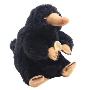 Animales Fantásticos de 20cm y dónde encontrarlos, juguetes de Peluche de coleccionista de Niffler, muñeco de peluche con forma de pato negro, chico G295C