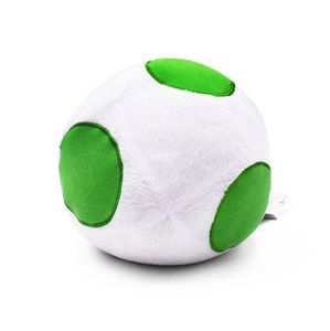 20CM belle dinosaure oeuf en peluche blanc vert rond oeuf en peluche jouet enfants Playmate Yoshi oeuf peluches jeu jouet enfants jouets