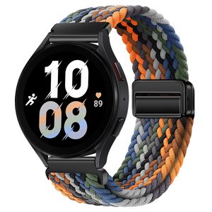 Bracelet tressé en boucle Solo, 20mm/22mm, pour Samsung Galaxy Watch 4/5/6/5 pro/6 Classic/gear s3/active 2, Huawei GT 2e 3 4