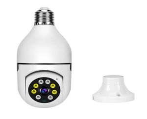 Cámara con bombilla de enchufe E27 de 20MP, cámara IP inteligente con WiFi para el hogar con detector de movimiento de 360°, intercomunicador de voz remoto, Full HD, color nocturno, V2447002