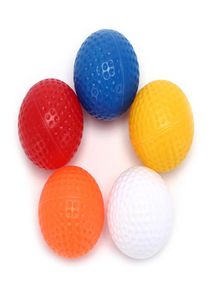 20pcs Golf Practice Balls Outdoor Sports Plastic Golf Hollow Indoor Practice Training Ball4069555