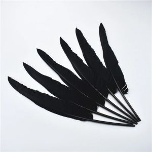 20pcs / lot plumes de dinde Pointer Pointer Wing Feathers for Crafts Feathers pour les bijoux faisant des plumes de mariage