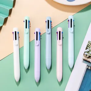 Bolígrafo de 6 colores Macaron de 20 piezas, papelería bonita, bolígrafos bonitos, venta al por mayor, conjunto escolar, bolígrafo para escribir