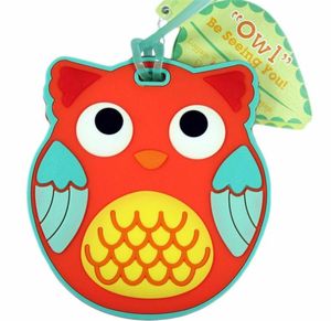 20pcs Owl Suitcase Sangage Nom Id Tag Baby Bridal Shower Wedding Girl Birthday Party Foftor6080007