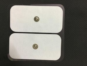 20pcs électrodes de rechange auto-adhésives Tens Electrodes Compex EasySnap Performance 50 x 100mm 1 Snap