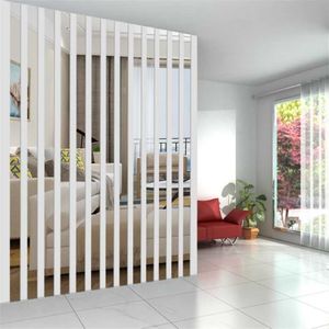 20pcs Líneas simples Pegatizas de pared 3D ACRYLIC DIY BRIS DE MIRLES DE MIRLES Techo Línea de cintura Viviente Arte Decoración del hogar 21103265