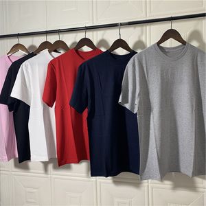 Camisetas de marca para hombre, camisetas con logo en caja a la moda, camisetas para parejas