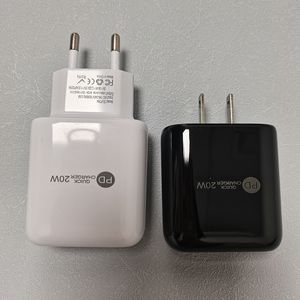 20W PD Cargador rápido OEM ODM QC 18W USB c tipo c cargador de pared usb de carga rápida puerto usb dual cargador de teléfono móvil para apple iphone teléfono móvil 11 12 13 14 pro max