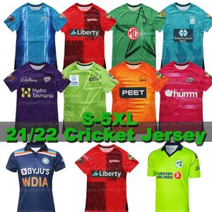 21/22 Cricket Jersey maglie rugby maglie IRLANDA INDIA 2021 2022 uniforme ZELANDA camicia Taglia S-5XL