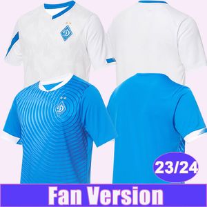 23 24 Dynamo Kyiv Maillots de football pour hommes PARRIS SHAPARENKO VITALIY POPOV VANAT Chemises de football à domicile Uniformes à manches courtes