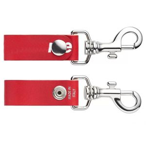 21 key chain leather Belt Loop Holder Cheerleading Pocket Wallets Ring Keychain backpack Keyring Keyfob