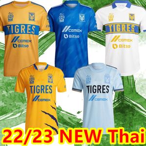 22-23 7 Star NAUL Tigres Home Soccer Jerseys 2022 Away GIGNAC NICO Camiseta de Foot Maillot Shirt L.FERNANDEZ F.THAUVIN Third Football Unifo
