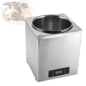 Pot à soupe électronique 220 V/600 W en acier inoxydable chauffe-lait perle Pot 7L perle Tapioca farine Pot d'isolation thermique