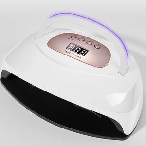 220W SUN X8MAX LED LEIL LEVE LA LIGHT CURING GEL VARISHA Manicura Manicura Lámpara UV Lámpara Arte Sun Belleza Belleza