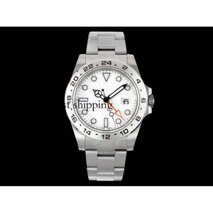 226570 OLEX MECANICAL EXPLORERIERII Designer Magnification Rhodium 42 mm Convexe Watch White Automatic Men's Lens Superclone Calendar Platinum 53