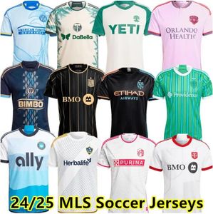 St. L ouis City Nashville SC AUSTIN FC LA Galaxy 2024 ATLANTA nueva Filadelfia NYCFC RED SEATTLE SOUNDERS ALMADA BULLS BRONICO York camisetas de fútbol 66