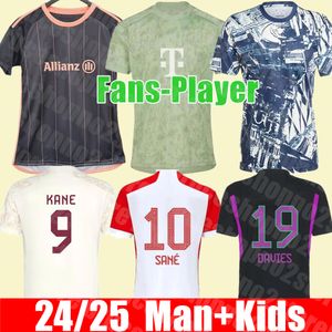 Nuevo 24 25 ropa de entrenamiento camisetas de fútbol del BAYERN GRAVENBERCH SANE DE LIGT MULLER DAVIES KIMMICH TOP de fútbol 2024 Oktoberfest MULLER DAVIES Hombres uniformes jugador