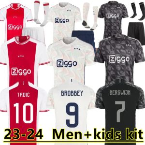 23 24 Bob Marley Camisetas de fútbol BASSEY 23/24 Tercero Pantalones cortos TADIC para fanáticos Tercero KLAASSEN 2023 2024 KUDUS A J A X S Hogar Camisetas de fútbol visitante Adultos Fans 888888