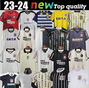 Corinthian Soccer Jerseys 2023 2024 GABRIEL 00 01 09 10 11 12 14 15 18 19 22 23 Maillot de football rétro 2000 2009 2010 2011 2012 2014 Fans Player version uniforme 100th666