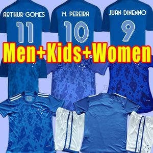 24 25 Cruzeiro Ec Soccer Jerseys R.Sobis Airton M.Moreno Pottker 2024 2025 Home Away 3rd Football Shirt Femmes Adultes Chemises Girl Men Kids