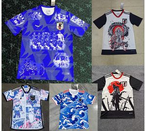 Camisetas japonesas para hombre, Polos de aficionado al fútbol de verano, insignia de tela transpirable bordada, camisa profesional informal de fútbol al aire libre, 23-24