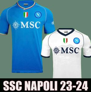 23 24 Maillots de football Maglia Napoli 2023 2024 kits de football Naples Domicile Extérieur Maillot de football Jour de Noël Halloween Spécial Fouth MARADONA OSIMHEN ANGUISSA SsC