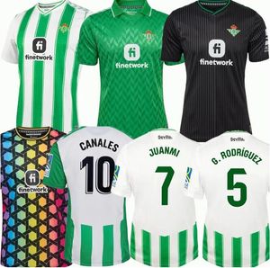 23/24 Real Betis camisetas de fútbol CIUO 2023 JOAQUIN WILLIAN J FEKIR B.IGLESIAS CANALES Camisa WILLIAM CAMARASA JUANMI VICTOR RUIZ Uniformes de camiseta de fútbol