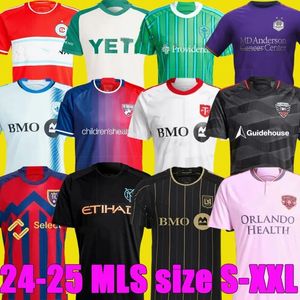 24 25 MLS NYCFC Austin ATLANTA FC Maillots de football UNITEDs Houston Dynamo Montréal New York 2024 City Toronto Seattle Sounders Chicago LAFC Dallas DC Maillots de football