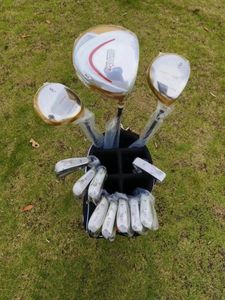 23 Nouveaux clubs de golf SPD masculin complet Golf Golf Full Set Driver Fairway Woods Irons Putter Graphite Shaft and Bag All Brands Logos