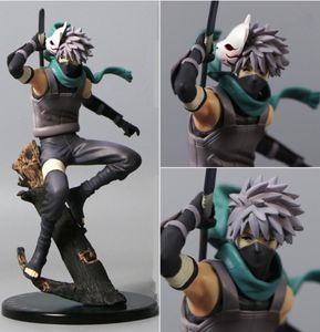 23cm Anime Figurine Changer la tête Hatake Kakashi PVC Action Figure The Dark Kakashi Figures Collectible Toy 933859322