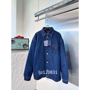 23SS nueva moda Casual estampado letra patrón Jeans Super Cool Denim Set chaqueta de hombre rompevientos chaquetas de cuero para XS-L