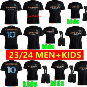 24/25 New York City FC Top Quality Soccer Jersey Kid Kit Men Football Shirt Home NYCFC Sky Blue Away Black Talles Magno Fernandez Rodriguez Keaton Mijatovic