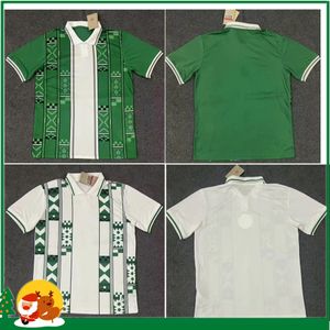 2024 Nigeria IHEANACHO AINA Camisetas de fútbol para hombre Equipo nacional 23 24 SIMON OMERUO A. IWBOI Traje de pre-partido local Camisetas de fútbol negras blancas