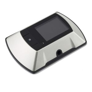 Freeshipping 24 pouces LCD Video-eye Moniteur visuel haute résolution Angle de vue de 100 degrés Caméra judas de porte sans fil Blanc Video Peep Xscr