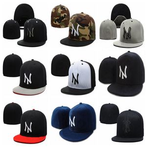 24 styles NY lettre casquettes de baseball crème solaire hommes ou femmes sport casquette os aba reta chapeaux ajustés entièrement fermés