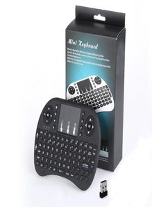 24g Wireless I8 Air Air souris Mini Keyboard Remote Control TacyPad Handheld Keyboard Airmouse For TV Box PC PC Tablet Mini P4855227