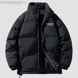 24SS Designer Balanciaga Veste Down Haut de la ligne Paris World Pure Original Cola Wave Pain Manteau Épaissi Manteau Couple Coréen Down Coton Manteau Balencaigaity