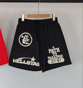 24SS Hellstar Shorts Hellstar Men Designer Casual Shorts Beach Basketball Running Fitness Women Diseñador Shorts For Man Excelized Plus Tamaño