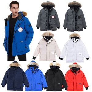 24SS de haute qualité G08 Expedition Canada Parka Coat Casual Fashion Wolf Real Vestes Vestes Femme Down Down Outwear Ladys Mouilles Long Highend Parkas XS-XXL