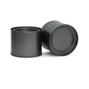 250 ml Lata de aluminio Lata Café Tarro de té Envase de bálsamo labial Frascos de velas vacíos Caja de olla de crema de metal FY2480 ss1124