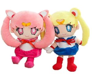 2560 cm Kawaii Anime Sailor Moon Peluche Juguete Lindo Luna Liebre Muñeca de peluche hecha a mano Almohada para dormir Dibujos animados suaves Brinquidos Niña Regalo 3663514