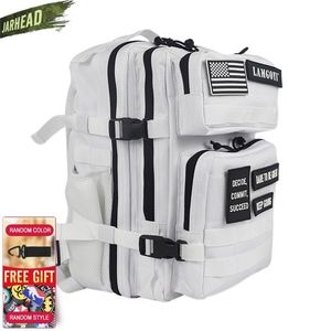 Mochila táctica militar de 25L/45L, bolsa de gimnasio para entrenamiento al aire libre, mochila de viaje para acampar y senderismo, mochila Molle de senderismo 3D del ejército 220513