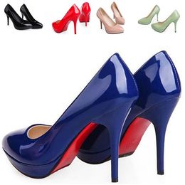 Leather Red Bottom High Heels Online | Leather Red Bottom High ...