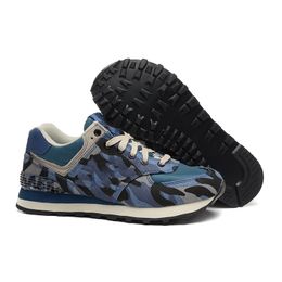 Light Camouflage Casual Running Shoes Low Upper Basketball Shoes for Young Couple Soft Rubber Sole Shoes 574