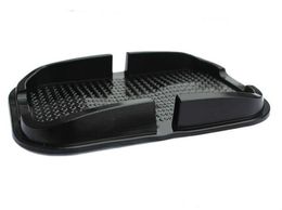 Black Multi-functional car Anti Slip pad PU gel Mobile Phone Shelf Non slip Mat For GPS/IPhone/ Cell Phones Holder