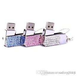 XH New crystal Portable lock 16GB USB flash memory stick flash Disc drives