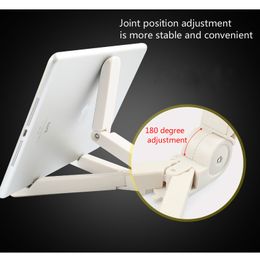 Foldable Tablet Holder Desktop Phone Holder Stand Bracket Mount Adjustable for iPad Tablet Mobile Phone