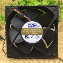 AVC DS12025B12H 1202512V 0.75A 12CM Supports PWM Temperature Controlled Speed Regulating Fan